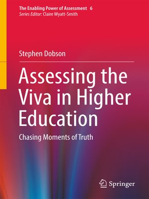 cover image of Assessing the Viva in Higher Education